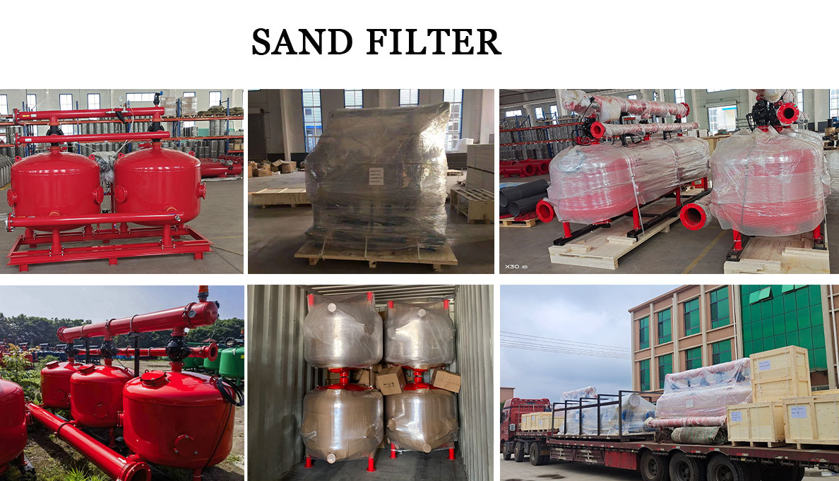 北京中遠通砂濾器設備發貨現場