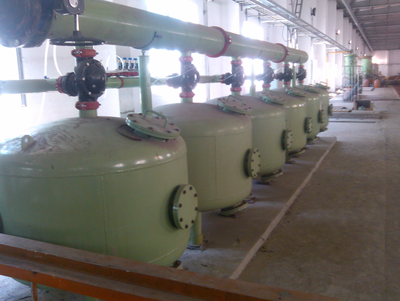 　砂濾器應用現場