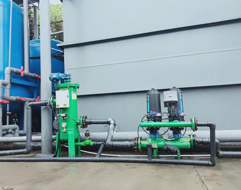 立式自清洗過濾器應用