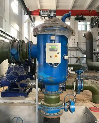 立式自清洗過濾器應用