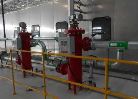 立式自清洗過濾器應用現場