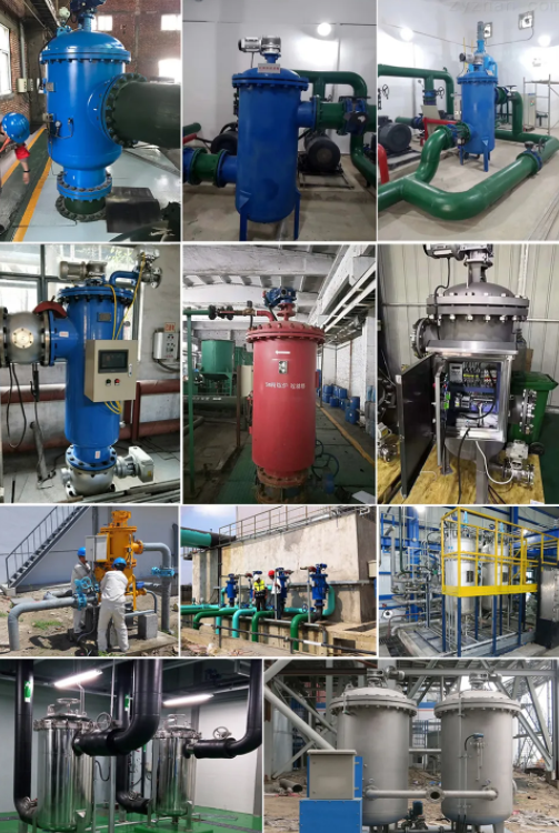 全自動反沖洗過濾器應用現場 全自動反沖洗過濾器應用現場