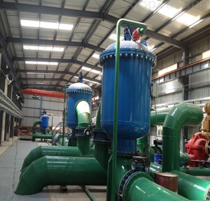 立式自清洗過濾器應用現場 立式自清洗過濾器應用現場