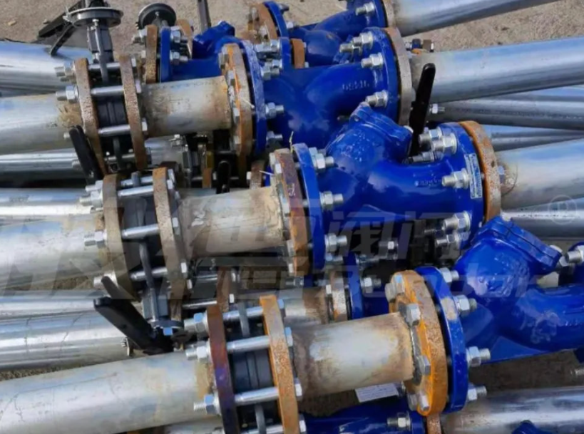 Y型管道過濾器應用現場