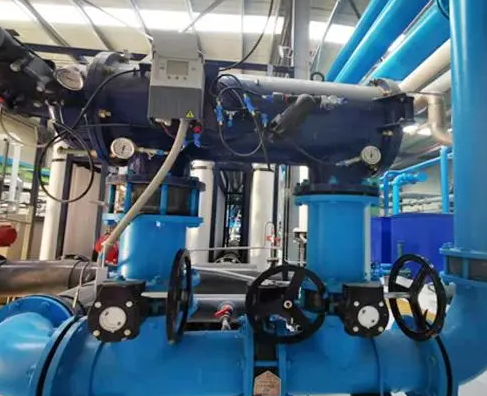 電動刷式自清洗過濾器應用現場 電動刷式自清洗過濾器應用現場