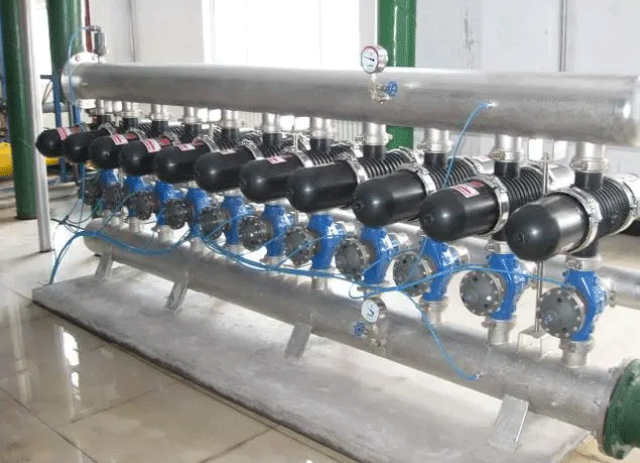 疊片過濾器應用現場