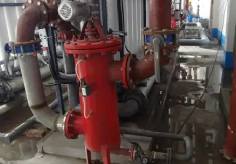 吸式自清洗過濾器應用現場