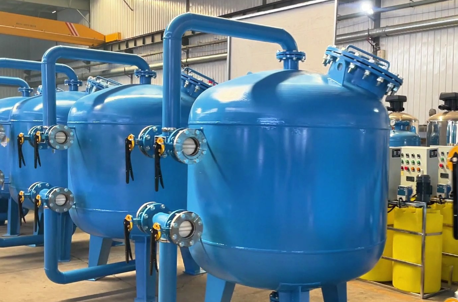 石英砂過濾器應(yīng)用現(xiàn)場