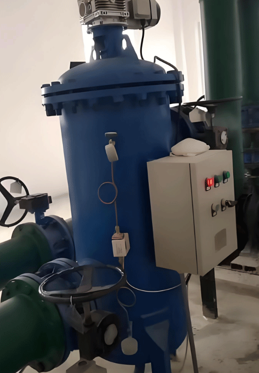 電動刷式自清洗過濾器應用現場